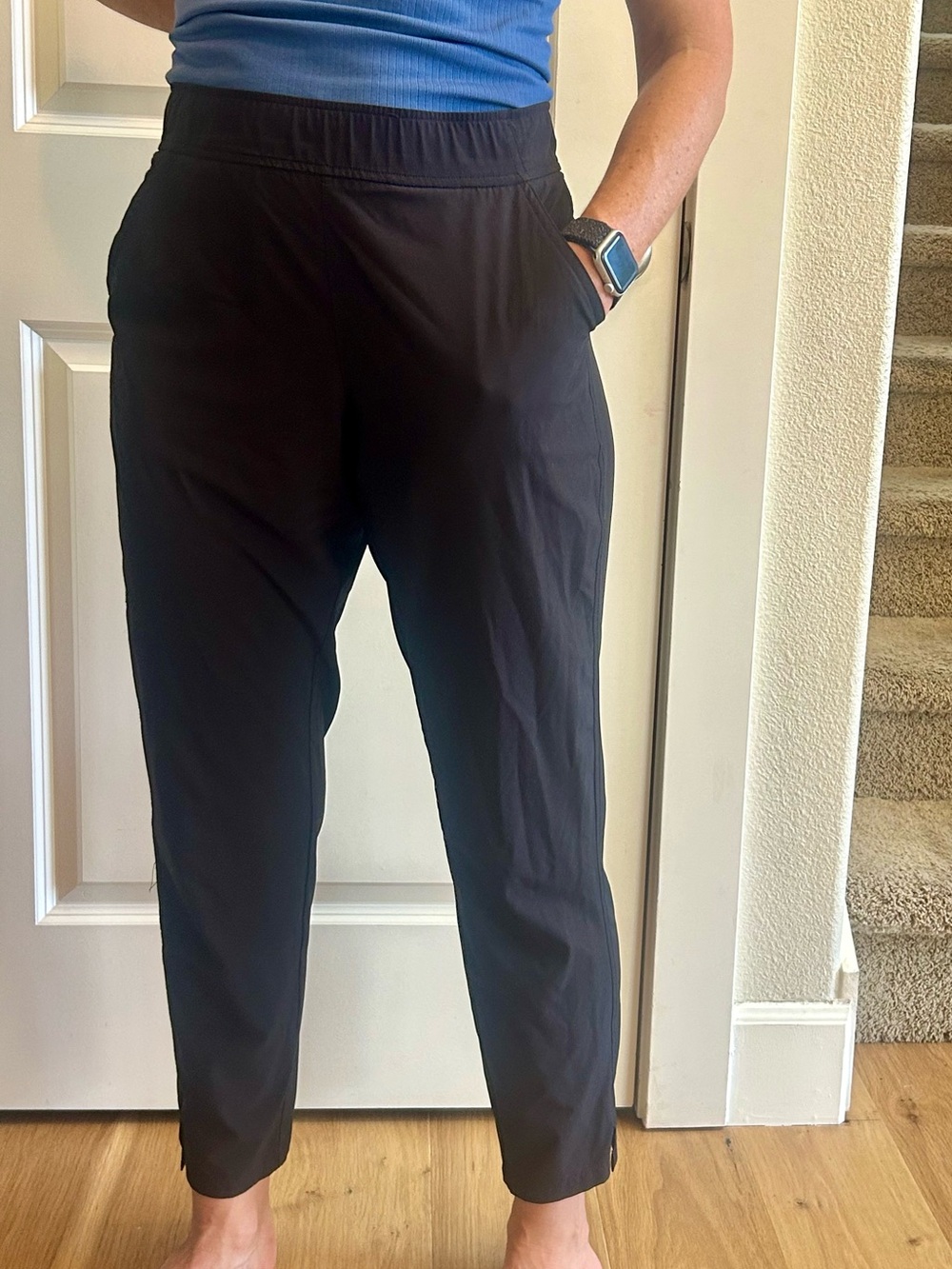 Eddie Bauer Black Lightweight Traveler Pants